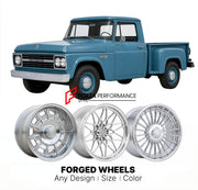 CUSTOM CLASSIC VINTAGE RESTOMOD RETRO OLD SCHOOL FORGED WHEELS RIMS for INTERNATIONAL HARVESTER 1100B 1967
Custom forged wheels for classic American muscle cars. Ideal for restomod builds, vintage restorations, and show cars. Deep dish and retro styling available.

We manufacture premium quality forged wheels rims for International Harvester 1100B 1967 in any design, size, color.

THIS WHEEL DESIGN CAN BE CUSTOM-MADE FOR YOUR CAR IN ANY SIZE AND COLOR OPTIONS
Available in monoblock, 2-piece, 3-piece, duoblo