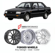 CUSTOM CLASSIC VINTAGE RESTOMOD RETRO OLD SCHOOL FORGED WHEELS RIMS for ISUZU GEMINI I-MARK JT150 JT190 1985 - 1990

Custom forged wheels for Isuzu Gemini I-Mark JT150 JT190 1985 - 1990. Classic, vintage, restomod and retro JDM wheel designs made to order in custom sizes, offsets, colors and finishes with guaranteed fitment.

We manufacture premium quality forged wheels rims for Isuzu Gemini I-Mark JT150 JT190 1985 - 1990 in any design, size, color.

JDM WHEEL DESIGNS: our Japanese collection for sports car