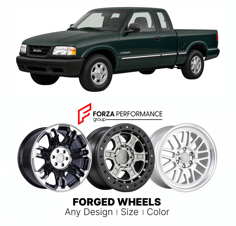 CUSTOM CLASSIC VINTAGE RESTOMOD RETRO OLD SCHOOL FORGED WHEELS RIMS for ISUZU HOMBRE 1996 - 2000