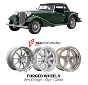 CUSTOM CLASSIC VINTAGE RESTOMOD RETRO OLD SCHOOL FORGED WHEELS RIMS for JBA FALCON 1982 - 2004

Custom forged wheels for JBA Falcon 1982 - 2004. Classic, vintage, restomod wheel designs made to order in custom sizes, offsets, colors and finishes.

We manufacture premium quality forged wheels rims for JBA Falcon 1982 - 2004 in any design, size, color.

THIS WHEEL DESIGN CAN BE CUSTOM-MADE FOR YOUR CAR IN ANY SIZE AND COLOR OPTIONS
Available in monoblock, 2-piece, 3-piece, duoblock, beadlock
3D wheel renderin