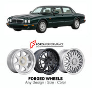 CUSTOM CLASSIC VINTAGE RESTOMOD RETRO OLD SCHOOL FORGED WHEELS RIMS for JAGUAR X308 1997 - 2003

Custom forged wheels for Jaguar X308 1997 - 2003. Classic, vintage, restomod wheel designs made to order in custom sizes, offsets, colors and finishes.

We manufacture premium quality forged wheels rims for Jaguar X308 1997 - 2003 in any design, size, color.

THIS WHEEL DESIGN CAN BE CUSTOM-MADE FOR YOUR CAR IN ANY SIZE AND COLOR OPTIONS
Available in monoblock, 2-piece, 3-piece, duoblock, beadlock
3D wheel rende