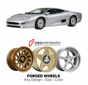 CUSTOM CLASSIC VINTAGE RESTOMOD RETRO OLD SCHOOL FORGED WHEELS RIMS for JAGUAR XJ220 1992 - 1994

Custom forged wheels for Jaguar XJ220 1992 - 1994. Classic, vintage, restomod wheel designs made to order in custom sizes, offsets, colors and finishes.

We manufacture premium quality forged wheels rims for Jaguar XJ220 1992 - 1994 in any design, size, color.

THIS WHEEL DESIGN CAN BE CUSTOM-MADE FOR YOUR CAR IN ANY SIZE AND COLOR OPTIONS
Available in monoblock, 2-piece, 3-piece, duoblock, beadlock
3D wheel re