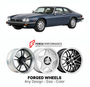 CUSTOM CLASSIC VINTAGE RESTOMOD RETRO OLD SCHOOL FORGED WHEELS RIMS for JAGUAR XJS 1988 - 1996

Custom forged wheels for Jaguar XJS 1988 - 1996. Classic, vintage, restomod wheel designs made to order in custom sizes, offsets, colors and finishes.

We manufacture premium quality forged wheels rims for Jaguar XJS 1988 - 1996 in any design, size, color.

THIS WHEEL DESIGN CAN BE CUSTOM-MADE FOR YOUR CAR IN ANY SIZE AND COLOR OPTIONS
Available in monoblock, 2-piece, 3-piece, duoblock, beadlock
3D wheel renderin