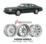 CUSTOM CLASSIC VINTAGE RESTOMOD RETRO OLD SCHOOL FORGED WHEELS RIMS for JAGUAR XJS FACELIFT 1991 - 1996

Custom forged wheels for Jaguar XJS Facelift 1991 - 1996. Classic, vintage, restomod wheel designs made to order in custom sizes, offsets, colors and finishes.

We manufacture premium quality forged wheels rims for Jaguar XJS Facelift 1991 - 1996 in any design, size, color.

THIS WHEEL DESIGN CAN BE CUSTOM-MADE FOR YOUR CAR IN ANY SIZE AND COLOR OPTIONS
Available in monoblock, 2-piece, 3-piece, duoblock,