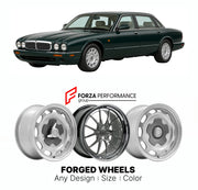 CUSTOM CLASSIC VINTAGE RESTOMOD RETRO OLD SCHOOL FORGED WHEELS RIMS for JAGUAR XJ X300 1994 - 1997

Custom forged wheels for Jaguar XJ X300 1994 - 1997. Classic, vintage, restomod wheel designs made to order in custom sizes, offsets, colors and finishes.

We manufacture premium quality forged wheels rims for Jaguar XJ X300 1994 - 1997 in any design, size, color.

THIS WHEEL DESIGN CAN BE CUSTOM-MADE FOR YOUR CAR IN ANY SIZE AND COLOR OPTIONS
Available in monoblock, 2-piece, 3-piece, duoblock, beadlock
3D wh