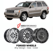 FORGED WHEELS RIMS for JEEP GRAND CHEROKEE OVERLAND WK 2005 - 2010

Custom forged wheels for Jeep Grand Cherokee Overland WK 2005 - 2010. Made-to-order monoblock, 2-piece and 3-piece rims in custom sizes, offsets, colors and finishes with guaranteed fitment.

We manufacture premium quality forged wheels rims for Jeep Grand Cherokee Overland WK 2005 - 2010 in any design, size, color.

THIS WHEEL DESIGN CAN BE CUSTOM-MADE FOR YOUR CAR IN ANY SIZE AND COLOR OPTIONS
Available in monoblock, 2-piece, 3-piece, duo