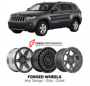 FORGED WHEELS RIMS for JEEP GRAND CHEROKEE WK2 2011 - 2021

Custom forged wheels for Jeep Grand Cherokee WK2 2011 - 2021. Made-to-order monoblock, 2-piece and 3-piece rims in custom sizes, offsets, colors and finishes with guaranteed fitment.

We manufacture premium quality forged wheels rims for Jeep Grand Cherokee WK2 2011 - 2021 in any design, size, color.

THIS WHEEL DESIGN CAN BE CUSTOM-MADE FOR YOUR CAR IN ANY SIZE AND COLOR OPTIONS
Available in monoblock, 2-piece, 3-piece, duoblock, beadlock
3D wheel
