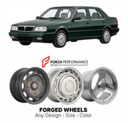 CUSTOM CLASSIC VINTAGE RESTOMOD RETRO OLD SCHOOL FORGED WHEELS RIMS for LANCIA DEDRA 1989 - 1999

Custom forged wheels for Lancia Dedra 1989 - 1999. Classic, vintage, restomod wheel designs made to order in custom sizes, offsets, colors and finishes.

We manufacture premium quality forged wheels rims for Lancia Dedra 1989 - 1999 in any design, size, color.

THIS WHEEL DESIGN CAN BE CUSTOM-MADE FOR YOUR CAR IN ANY SIZE AND COLOR OPTIONS
Available in monoblock, 2-piece, 3-piece, duoblock, beadlock
3D wheel re