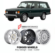 CUSTOM CLASSIC VINTAGE RESTOMOD RETRO OLD SCHOOL FORGED WHEELS RIMS for LAND ROVER RANGE ROVER CLASSIC CSK LIMITED EDITION 1990 - 1991

Custom forged wheels for Land Rover Range Rover Classic CSK Limited Edition 1990 - 1991. Classic, vintage, restomod wheel designs made to order in custom sizes, offsets, colors and finishes.

We manufacture premium quality forged wheels rims for Land Rover Range Rover Classic CSK Limited Edition 1990 - 1991 in any design, size, color.

THIS WHEEL DESIGN CAN BE CUSTOM-MADE F