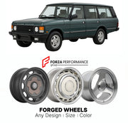 CUSTOM CLASSIC VINTAGE RESTOMOD RETRO OLD SCHOOL FORGED WHEELS RIMS for LAND ROVER RANGE ROVER CLASSIC LSE LONG 1992 - 1994

Custom forged wheels for Land Rover Range Rover Classic LSE Long 1992 - 1994. Classic, vintage, restomod wheel designs made to order in custom sizes, offsets, colors and finishes.

We manufacture premium quality forged wheels rims for Land Rover Range Rover Classic LSE Long 1992 - 1994 in any design, size, color.

THIS WHEEL DESIGN CAN BE CUSTOM-MADE FOR YOUR CAR IN ANY SIZE AND COLOR