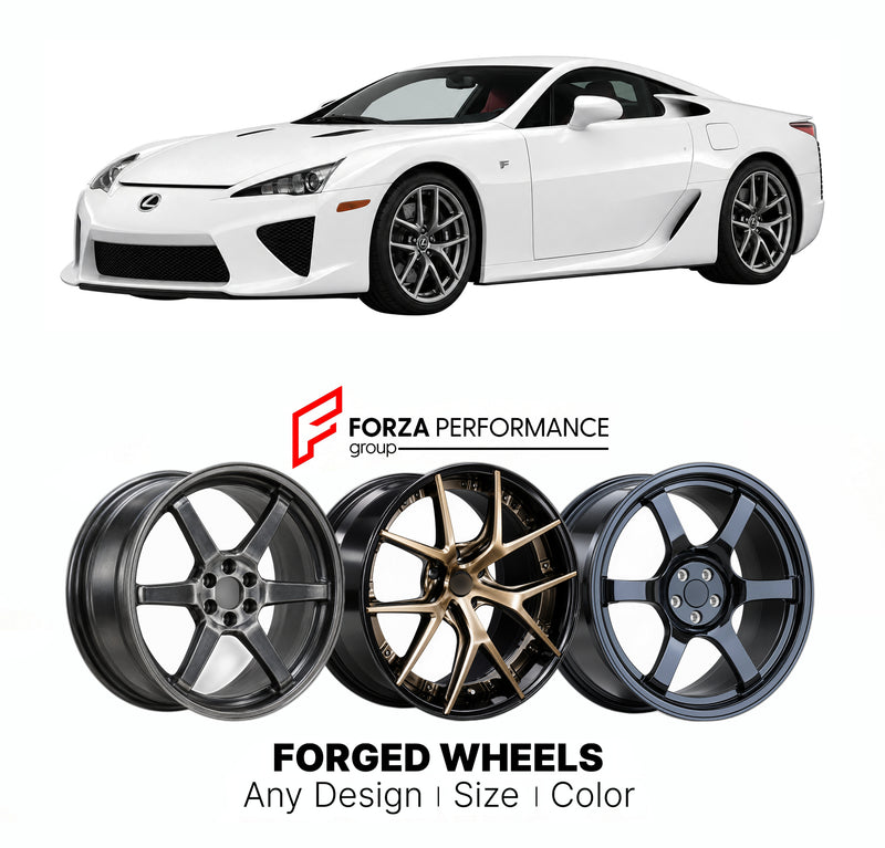 FORGED WHEELS RIMS for LEXUS LFA LFA10 2010 - 2012