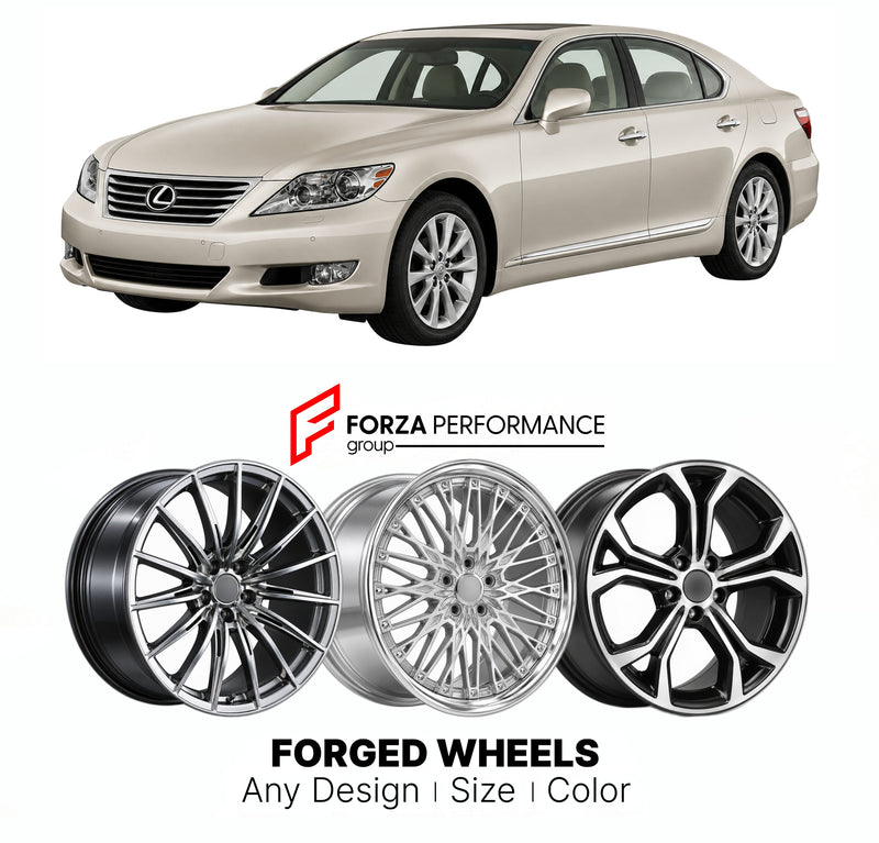 FORGED WHEELS RIMS for LEXUS LS XF40 FACELIFT 2010 - 2012
