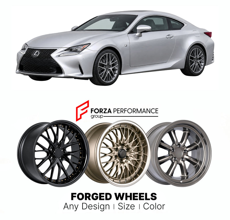 FORGED WHEELS RIMS for LEXUS RC XC10 2014 - 2018