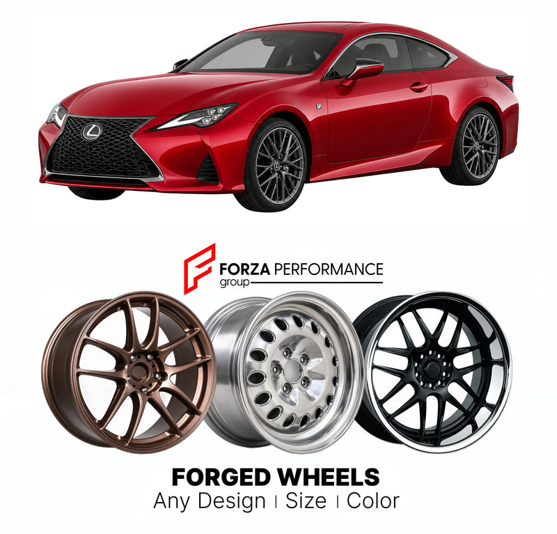 FORGED WHEELS RIMS for LEXUS RC XC10 FACELIFT 2019+