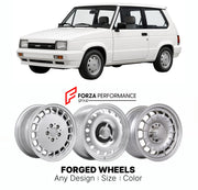 CUSTOM CLASSIC VINTAGE RESTOMOD RETRO OLD SCHOOL FORGED WHEELS RIMS for LIGIER JS6 1984 - 1989

Custom forged wheels for Ligier JS6 1984 - 1989. Classic, vintage, restomod wheel designs made to order in custom sizes, offsets, colors and finishes.

We manufacture premium quality forged wheels rims for Ligier JS6 1984 - 1989 in any design, size, color.

THIS WHEEL DESIGN CAN BE CUSTOM-MADE FOR YOUR CAR IN ANY SIZE AND COLOR OPTIONS
Available in monoblock, 2-piece, 3-piece, duoblock, beadlock
3D wheel renderin