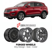 FORGED WHEELS RIMS for LINCOLN MKC 2015 - 2019

Custom forged wheels for Lincoln MKC 2015 - 2019. Made-to-order monoblock, 2-piece and 3-piece rims in custom sizes, offsets, colors and finishes with guaranteed fitment.

We manufacture premium quality forged wheels rims for Lincoln MKC 2015 - 2019 in any design, size, color.

THIS WHEEL DESIGN CAN BE CUSTOM-MADE FOR YOUR CAR IN ANY SIZE AND COLOR OPTIONS
Available in monoblock, 2-piece, 3-piece, duoblock, beadlock
3D wheel renderings are provided according t