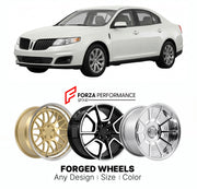 FORGED WHEELS RIMS for LINCOLN MKS 2009 - 2016

Custom forged wheels for Lincoln MKS 2009 - 2016. Made-to-order monoblock, 2-piece and 3-piece rims in custom sizes, offsets, colors and finishes with guaranteed fitment.

We manufacture premium quality forged wheels rims for Lincoln MKS 2009 - 2016 in any design, size, color.

THIS WHEEL DESIGN CAN BE CUSTOM-MADE FOR YOUR CAR IN ANY SIZE AND COLOR OPTIONS
Available in monoblock, 2-piece, 3-piece, duoblock, beadlock
3D wheel renderings are provided according t