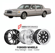 FORGED WHEELS RIMS for LINCOLN TOWN CAR CARTIER 1990 - 2011

Custom forged wheels for Lincoln Town Car Cartier 1990 - 2011. Made-to-order monoblock, 2-piece and 3-piece rims in custom sizes, offsets, colors and finishes with guaranteed fitment.

We manufacture premium quality forged wheels rims for Lincoln Town Car Cartier 1990 - 2011 in any design, size, color.

THIS WHEEL DESIGN CAN BE CUSTOM-MADE FOR YOUR CAR IN ANY SIZE AND COLOR OPTIONS
Available in monoblock, 2-piece, 3-piece, duoblock, beadlock
3D wh