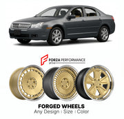 FORGED WHEELS RIMS for LINCOLN ZEPHYR 2006 - 2006

Custom forged wheels for Lincoln Zephyr 2006 - 2006. Made-to-order monoblock, 2-piece and 3-piece rims in custom sizes, offsets, colors and finishes with guaranteed fitment.

We manufacture premium quality forged wheels rims for Lincoln Zephyr 2006 - 2006 in any design, size, color.

THIS WHEEL DESIGN CAN BE CUSTOM-MADE FOR YOUR CAR IN ANY SIZE AND COLOR OPTIONS
Available in monoblock, 2-piece, 3-piece, duoblock, beadlock
3D wheel renderings are provided ac
