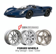 CUSTOM CLASSIC VINTAGE RESTOMOD RETRO OLD SCHOOL FORGED WHEELS RIMS for LOLA T70 MK II SPYDER CAN-AM GROUP 7 1967 - 1967

Custom forged wheels for Lola T70 MK II Spyder Can-Am Group 7 1967 - 1967. Classic, vintage, restomod wheel designs made to order in custom sizes, offsets, colors and finishes.

We manufacture premium quality forged wheels rims for Lola T70 MK II Spyder Can-Am Group 7 1967 - 1967 in any design, size, color.

THIS WHEEL DESIGN CAN BE CUSTOM-MADE FOR YOUR CAR IN ANY SIZE AND COLOR OPTIONS
