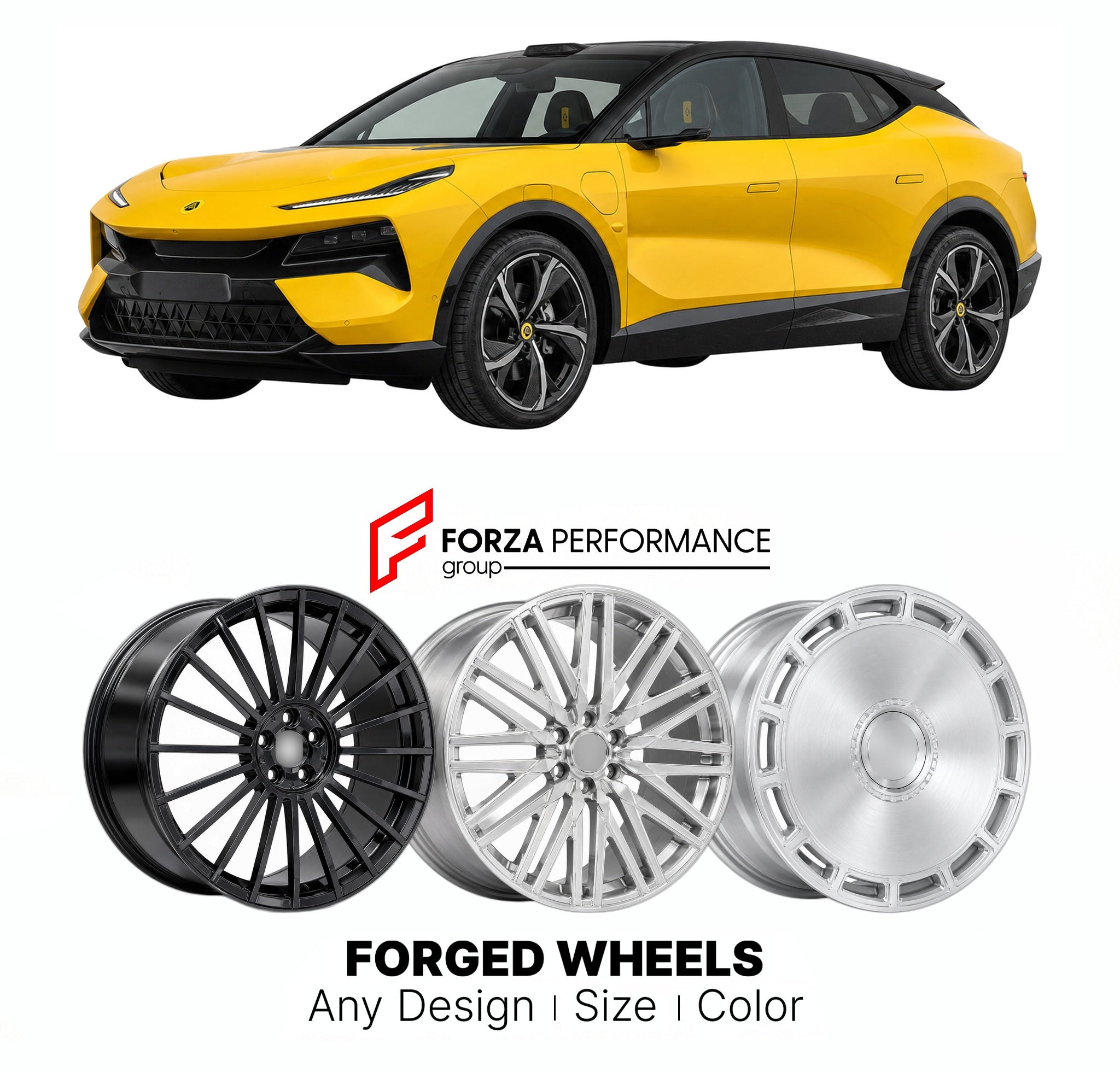 FORGED WHEELS RIMS for LOTUS GEELY ELETRE 2022+