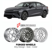 Custom forged wheels for Lynk & Co Geely 3 2021+. Made-to-order monoblock, 2-piece and 3-piece wheels in custom sizes, offsets, colors and finishes with guaranteed vehicle fitment.

We manufacture premium quality forged wheels rims for Lynk & Co Geely 3 2021+ in any design, size, color.

THIS WHEEL DESIGN CAN BE CUSTOM-MADE FOR YOUR CAR IN ANY SIZE AND COLOR OPTIONS
Available in monoblock, 2-piece, 3-piece, duoblock, beadlock
3D wheel renderings are provided according to the exact dimensions and specificati