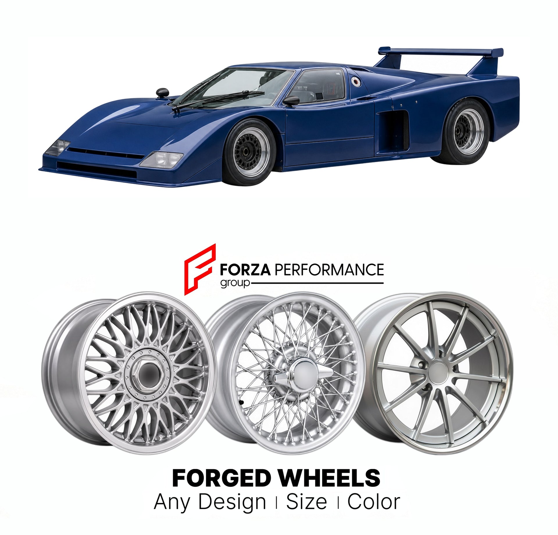 CUSTOM CLASSIC VINTAGE RESTOMOD RETRO OLD SCHOOL FORGED WHEELS RIMS for MARCH 83G 1983 - 1983

Custom forged wheels for March 83G 1983 - 1983. Classic, vintage, restomod wheel designs made to order in custom sizes, offsets, colors and finishes.

We manufacture premium quality forged wheels rims for March 83G 1983 - 1983 in any design, size, color.

THIS WHEEL DESIGN CAN BE CUSTOM-MADE FOR YOUR CAR IN ANY SIZE AND COLOR OPTIONS
Available in monoblock, 2-piece, 3-piece, duoblock, beadlock
3D wheel renderings 