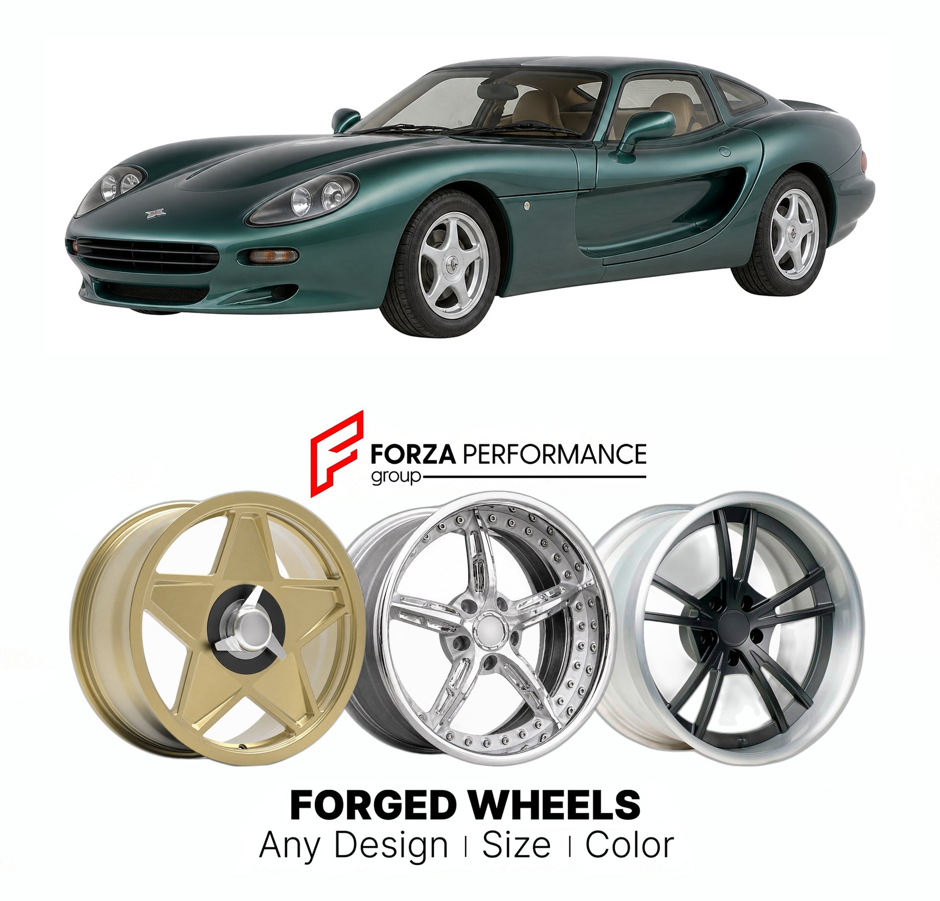 CUSTOM CLASSIC VINTAGE RESTOMOD RETRO OLD SCHOOL FORGED WHEELS RIMS for MARCOS MANTIS 1997 - 1999

Custom forged wheels for Marcos Mantis 1997 - 1999. Classic, vintage, restomod wheel designs made to order in custom sizes, offsets, colors and finishes.

We manufacture premium quality forged wheels rims for Marcos Mantis 1997 - 1999 in any design, size, color.

THIS WHEEL DESIGN CAN BE CUSTOM-MADE FOR YOUR CAR IN ANY SIZE AND COLOR OPTIONS
Available in monoblock, 2-piece, 3-piece, duoblock, beadlock
3D wheel