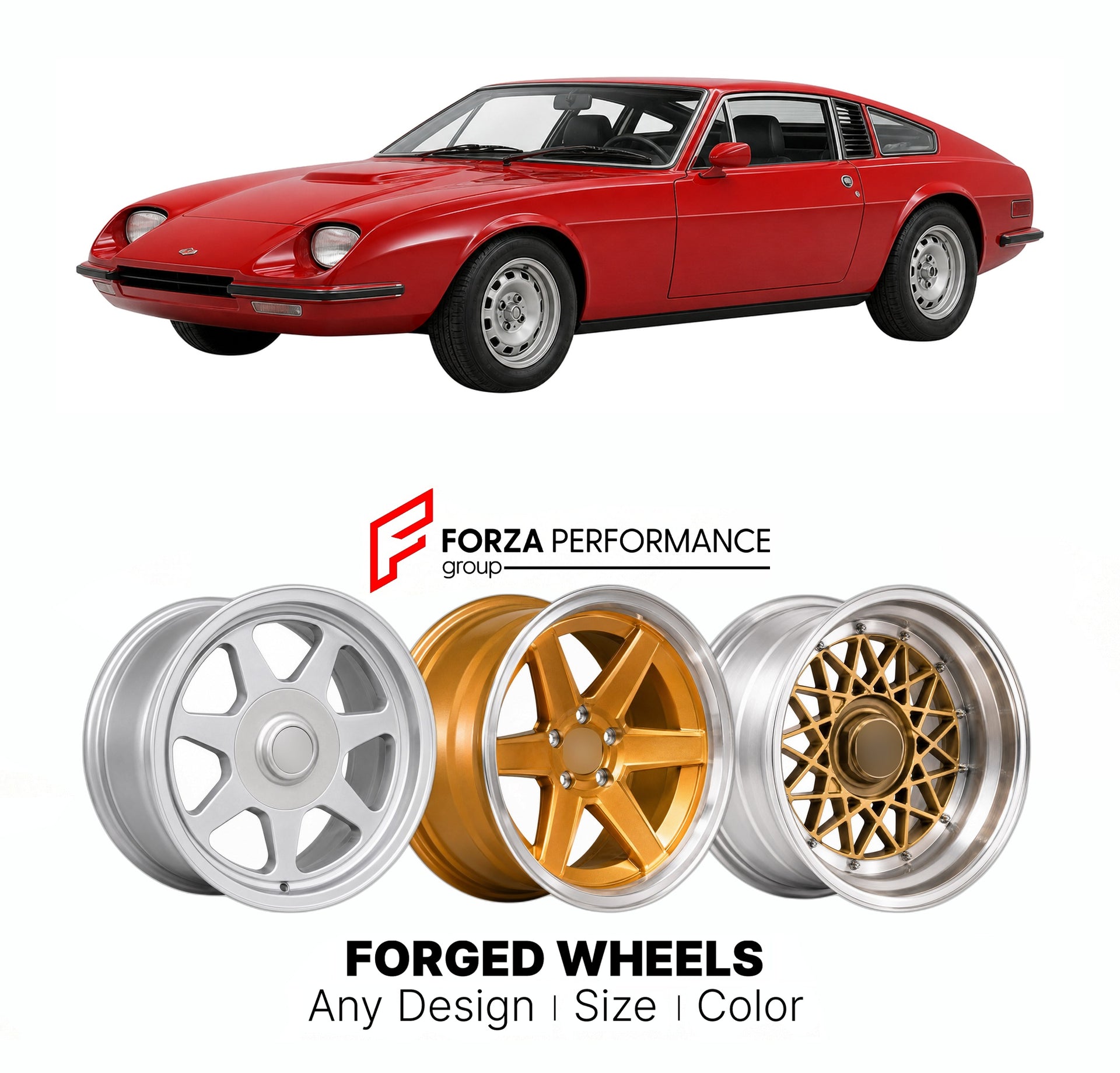 CUSTOM CLASSIC VINTAGE RESTOMOD RETRO OLD SCHOOL FORGED WHEELS RIMS for MARCOS MANTULA 1983 - 1993

Custom forged wheels for Marcos Mantula 1983 - 1993. Classic, vintage, restomod wheel designs made to order in custom sizes, offsets, colors and finishes.

We manufacture premium quality forged wheels rims for Marcos Mantula 1983 - 1993 in any design, size, color.

THIS WHEEL DESIGN CAN BE CUSTOM-MADE FOR YOUR CAR IN ANY SIZE AND COLOR OPTIONS
Available in monoblock, 2-piece, 3-piece, duoblock, beadlock
3D wh
