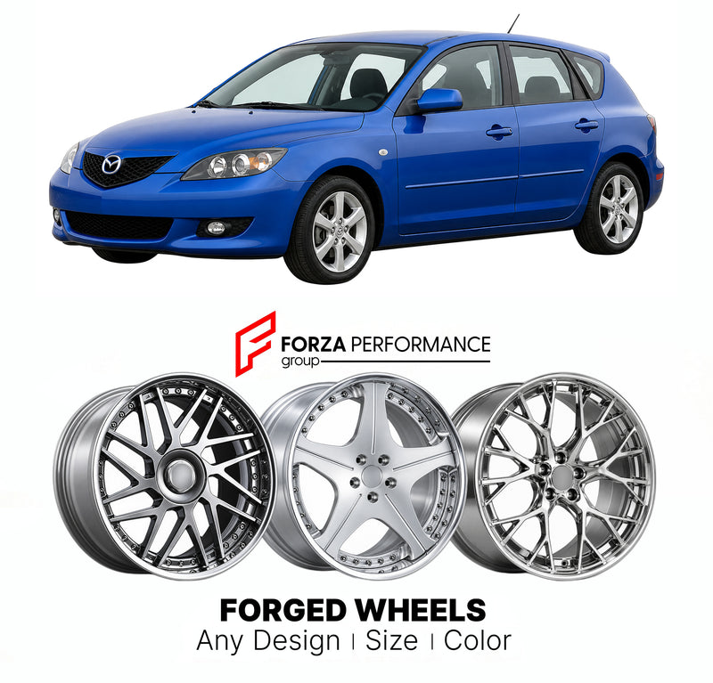 FORGED WHEELS RIMS for MAZDA 3 BK 2003 - 2006