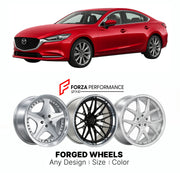 FORGED WHEELS RIMS for MAZDA 6 ATENZA GJ GL FACELIFT 2018 - 2024

Custom forged wheels for Mazda 6 Atenza GJ GL Facelift 2018 - 2024. Made-to-order monoblock, 2-piece and 3-piece rims in custom sizes, offsets, colors and finishes with guaranteed fitment.

We manufacture premium quality forged wheels rims for Mazda 6 Atenza GJ GL Facelift 2018 - 2024 in any design, size, color.

JDM WHEEL DESIGNS: our Japanese collection for sedans and wagons includes designs inspired by Weds Kranze, Wald, Leon Hardiritt, Vo