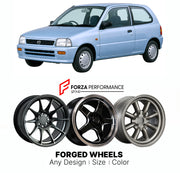 CUSTOM CLASSIC VINTAGE RESTOMOD RETRO OLD SCHOOL FORGED WHEELS RIMS for MAZDA CAROL AC 1995 - 1998

Custom forged wheels for Mazda Carol AC 1995 - 1998. Classic, vintage, restomod and retro JDM wheel designs made to order in custom sizes, offsets, colors and finishes with guaranteed fitment.

We manufacture premium quality forged wheels rims for Mazda Carol AC 1995 - 1998 in any design, size, color.

JDM WHEEL DESIGNS: our Japanese collection for hatchbacks, kei cars and MPVs includes designs inspired by RS