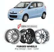 FORGED WHEELS RIMS for MAZDA CAROL HB25 2009 - 2015

Custom forged wheels for Mazda Carol HB25 2009 - 2015. Made-to-order monoblock, 2-piece and 3-piece rims in custom sizes, offsets, colors and finishes with guaranteed fitment.

We manufacture premium quality forged wheels rims for Mazda Carol HB25 2009 - 2015 in any design, size, color.

JDM WHEEL DESIGNS: our Japanese collection for hatchbacks, kei cars and MPVs includes designs inspired by Rays Volk Racing, Enkei, XXR, Rota, Work Wheels, Cosmis Racing, 