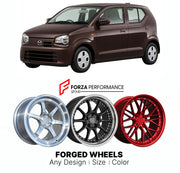 FORGED WHEELS RIMS for MAZDA CAROL HB36 2015 - 2021

Custom forged wheels for Mazda Carol HB36 2015 - 2021. Made-to-order monoblock, 2-piece and 3-piece rims in custom sizes, offsets, colors and finishes with guaranteed fitment.

We manufacture premium quality forged wheels rims for Mazda Carol HB36 2015 - 2021 in any design, size, color.

JDM WHEEL DESIGNS: our Japanese collection for hatchbacks, kei cars and MPVs includes designs inspired by Rays Volk Racing, Enkei, XXR, Rota, Work Wheels, Cosmis Racing, 