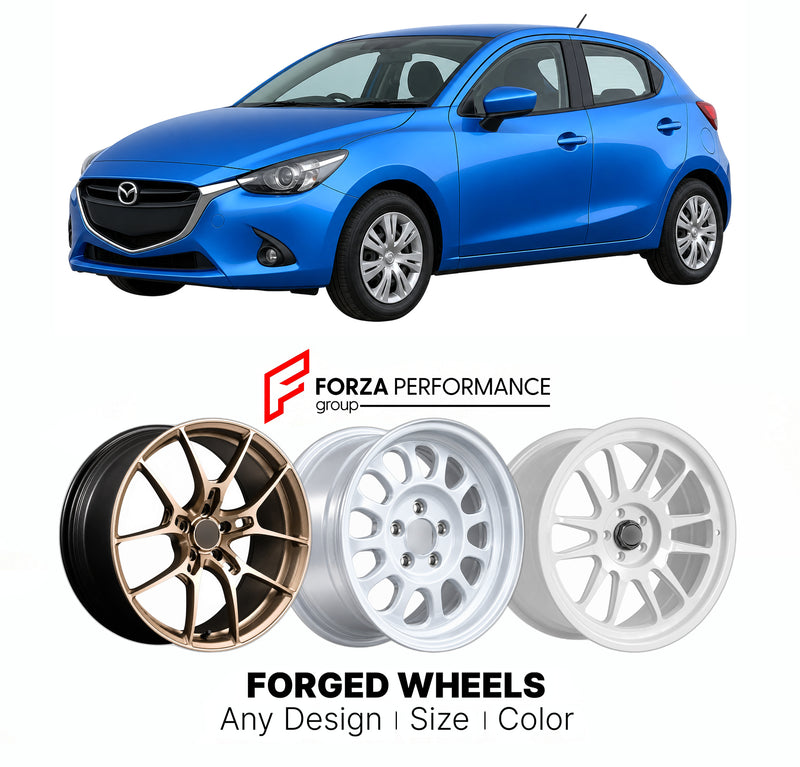 FORGED WHEELS RIMS for MAZDA DEMIO 2 DJ 2014 - 2019