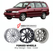 CUSTOM CLASSIC VINTAGE RESTOMOD RETRO OLD SCHOOL FORGED WHEELS RIMS for MAZDA MPV LV 1988 - 1999

Custom forged wheels for Mazda MPV LV 1988 - 1999. Classic, vintage, restomod and retro JDM wheel designs made to order in custom sizes, offsets, colors and finishes with guaranteed fitment.

We manufacture premium quality forged wheels rims for Mazda MPV LV 1988 - 1999 in any design, size, color.

JDM WHEEL DESIGNS: our Japanese collection for hatchbacks, kei cars and MPVs includes designs inspired by RS Watan