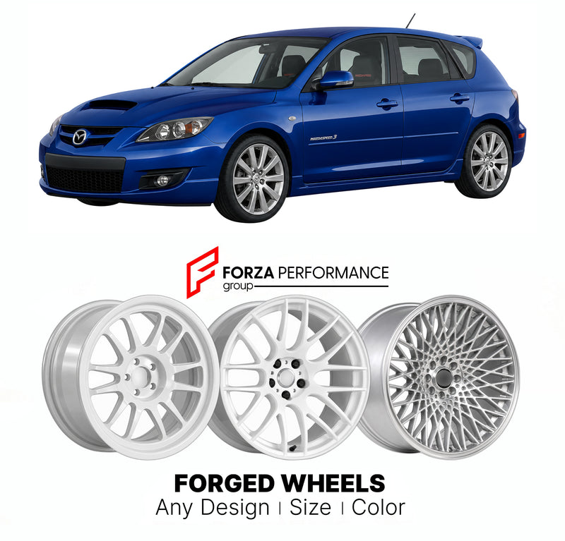FORGED WHEELS RIMS for MAZDA MAZDASPEED3 MPS BK 2007 - 2009