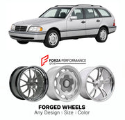 CUSTOM CLASSIC VINTAGE RESTOMOD RETRO OLD SCHOOL FORGED WHEELS RIMS for MERCEDES-BENZ C-CLASS COMPACT S202 ESTATE 1996 - 2001

Custom forged wheels for Mercedes-Benz C-Class Compact S202 Estate 1996 - 2001. Classic, vintage, restomod wheel designs made to order in custom sizes, offsets, colors and finishes.

We manufacture premium quality forged wheels rims for Mercedes-Benz C-Class Compact S202 Estate 1996 - 2001 in any design, size, color.

THIS WHEEL DESIGN CAN BE CUSTOM-MADE FOR YOUR CAR IN ANY SIZE AND