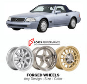 CUSTOM CLASSIC VINTAGE RESTOMOD RETRO OLD SCHOOL FORGED WHEELS RIMS for MERCEDES-BENZ SL R129 1989 - 2001

Custom forged wheels for Mercedes-Benz SL R129 1989 - 2001. Classic, vintage, restomod wheel designs made to order in custom sizes, offsets, colors and finishes.

We manufacture premium quality forged wheels rims for Mercedes-Benz SL R129 1989 - 2001 in any design, size, color.

THIS WHEEL DESIGN CAN BE CUSTOM-MADE FOR YOUR CAR IN ANY SIZE AND COLOR OPTIONS
Available in monoblock, 2-piece, 3-piece, duo