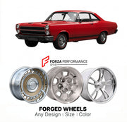 CUSTOM CLASSIC VINTAGE RESTOMOD RETRO OLD SCHOOL FORGED WHEELS RIMS for MERCURY COMET CYCLONE GT 1966 - 1967
Custom forged wheels for classic American muscle cars. Ideal for restomod builds, vintage restorations, and show cars. Deep dish and retro styling available.

We manufacture premium quality forged wheels rims for Mercury Comet Cyclone GT 1966 - 1967 in any design, size, color.

THIS WHEEL DESIGN CAN BE CUSTOM-MADE FOR YOUR CAR IN ANY SIZE AND COLOR OPTIONS
Available in monoblock, 2-piece, 3-piece, du
