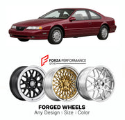 FORGED WHEELS RIMS for MERCURY COUGAR V6 MN12 1990 - 2002

Custom forged wheels for Mercury Cougar V6 MN12 1990 - 2002. Made-to-order monoblock, 2-piece and 3-piece rims in custom sizes, offsets, colors and finishes with guaranteed fitment.

We manufacture premium quality forged wheels rims for Mercury Cougar V6 MN12 1990 - 2002 in any design, size, color.

THIS WHEEL DESIGN CAN BE CUSTOM-MADE FOR YOUR CAR IN ANY SIZE AND COLOR OPTIONS
Available in monoblock, 2-piece, 3-piece, duoblock, beadlock
3D wheel re
