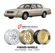 FORGED WHEELS RIMS for MERCURY GRAND MARQUIS 1992 - 2011

Custom forged wheels for Mercury Grand Marquis 1992 - 2011. Made-to-order monoblock, 2-piece and 3-piece rims in custom sizes, offsets, colors and finishes with guaranteed fitment.

We manufacture premium quality forged wheels rims for Mercury Grand Marquis 1992 - 2011 in any design, size, color.

THIS WHEEL DESIGN CAN BE CUSTOM-MADE FOR YOUR CAR IN ANY SIZE AND COLOR OPTIONS
Available in monoblock, 2-piece, 3-piece, duoblock, beadlock
3D wheel rende
