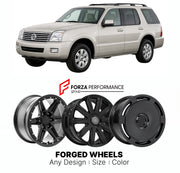 FORGED WHEELS RIMS for MERCURY MOUNTAINEER PREMIER 1997 - 2010

Custom forged wheels for Mercury Mountaineer Premier 1997 - 2010. Made-to-order monoblock, 2-piece and 3-piece rims in custom sizes, offsets, colors and finishes with guaranteed fitment.

We manufacture premium quality forged wheels rims for Mercury Mountaineer Premier 1997 - 2010 in any design, size, color.

THIS WHEEL DESIGN CAN BE CUSTOM-MADE FOR YOUR CAR IN ANY SIZE AND COLOR OPTIONS
Available in monoblock, 2-piece, 3-piece, duoblock, beadl