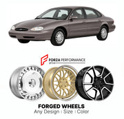 FORGED WHEELS RIMS for MERCURY SABLE 1996 - 1999

Custom forged wheels for Mercury Sable 1996 - 1999. Made-to-order monoblock, 2-piece and 3-piece rims in custom sizes, offsets, colors and finishes with guaranteed fitment.

We manufacture premium quality forged wheels rims for Mercury Sable 1996 - 1999 in any design, size, color.

THIS WHEEL DESIGN CAN BE CUSTOM-MADE FOR YOUR CAR IN ANY SIZE AND COLOR OPTIONS
Available in monoblock, 2-piece, 3-piece, duoblock, beadlock
3D wheel renderings are provided accor