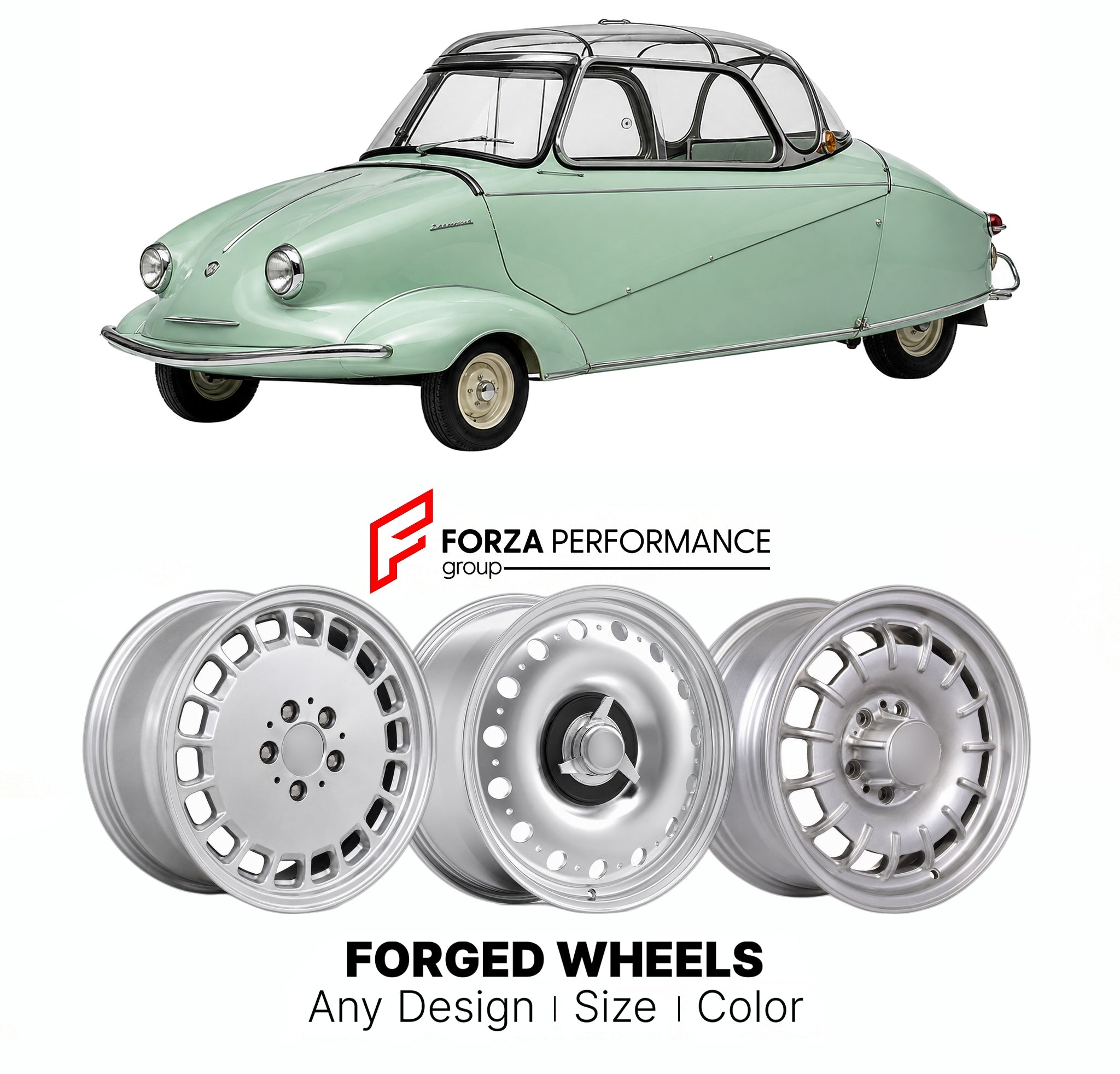 ヴァーチャス　プリズマ CUSTOM CLASSIC VINTAGE RESTOMOD RETRO OLD SCHOOL FORGED WHEELS