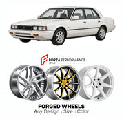 CUSTOM CLASSIC VINTAGE RESTOMOD RETRO OLD SCHOOL FORGED WHEELS RIMS for MITSUBISHI GALANT E10 1983 - 1988

Custom forged wheels for Mitsubishi Galant E10 1983 - 1988. Classic, vintage, restomod and retro JDM wheel designs made to order in custom sizes, offsets, colors and finishes with guaranteed fitment.

We manufacture premium quality forged wheels rims for Mitsubishi Galant E10 1983 - 1988 in any design, size, color.

JDM WHEEL DESIGNS: our Japanese collection for sedans and wagons includes designs inspi