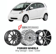FORGED WHEELS RIMS for MITSUBISHI I HA1W 2006 - 2013

Custom forged wheels for Mitsubishi I HA1W 2006 - 2013. Made-to-order monoblock, 2-piece and 3-piece rims in custom sizes, offsets, colors and finishes with guaranteed fitment.

We manufacture premium quality forged wheels rims for Mitsubishi I HA1W 2006 - 2013 in any design, size, color.

JDM WHEEL DESIGNS: our Japanese collection for hatchbacks, kei cars and MPVs includes designs inspired by Rays Volk Racing, Enkei, XXR, Rota, Work Wheels, Cosmis Racin