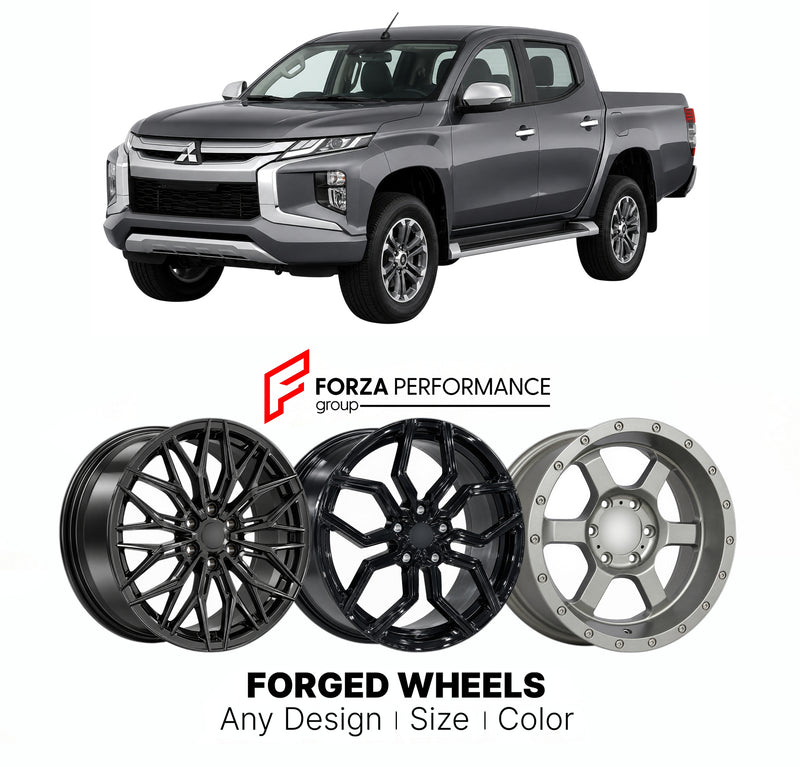 FORGED WHEELS RIMS for MITSUBISHI L200 TRITON KJ KK KL FACELIFT 2019 - 2023