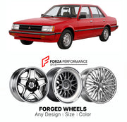 CUSTOM CLASSIC VINTAGE RESTOMOD RETRO OLD SCHOOL FORGED WHEELS RIMS for MITSUBISHI LANCER C10 1983 - 1988

Custom forged wheels for Mitsubishi Lancer C10 1983 - 1988. Classic, vintage, restomod and retro JDM wheel designs made to order in custom sizes, offsets, colors and finishes with guaranteed fitment.

We manufacture premium quality forged wheels rims for Mitsubishi Lancer C10 1983 - 1988 in any design, size, color.

JDM WHEEL DESIGNS: our Japanese collection for sedans and wagons includes designs inspi