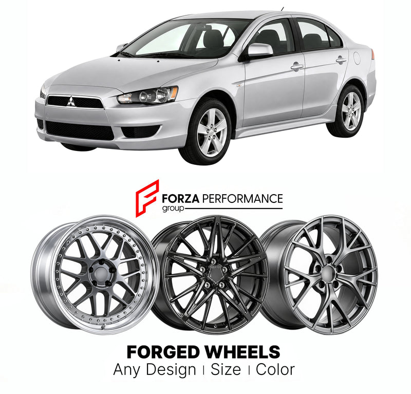 FORGED WHEELS RIMS for MITSUBISHI LANCER CY CZ 2007 - 2017